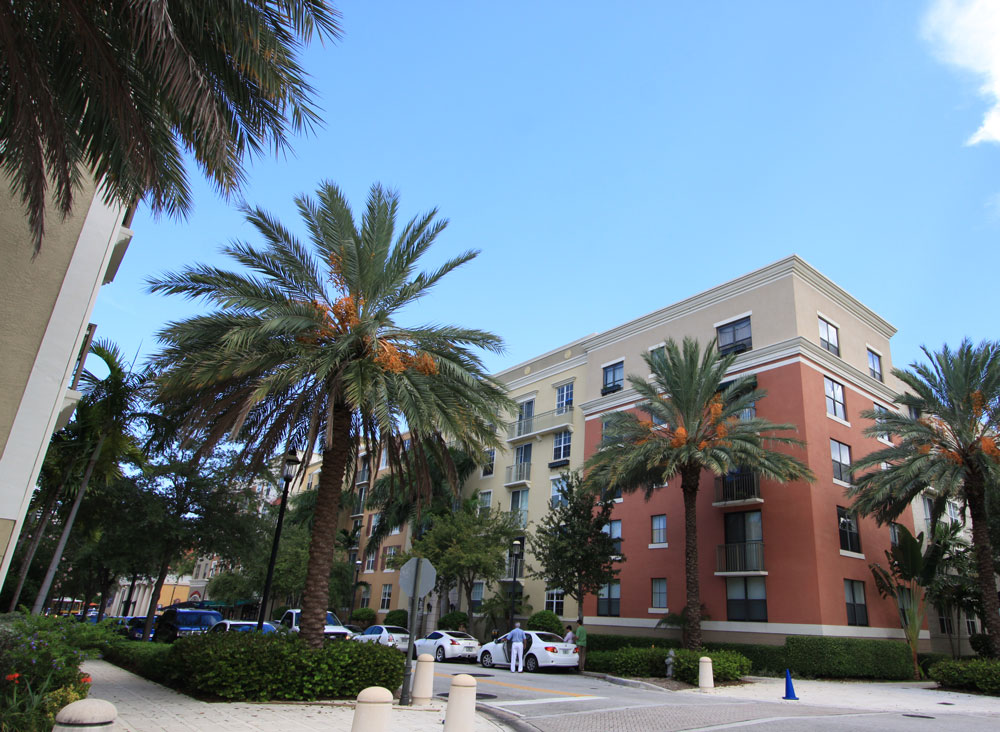 Courtyards in City Place - Florida Waterfront Condos